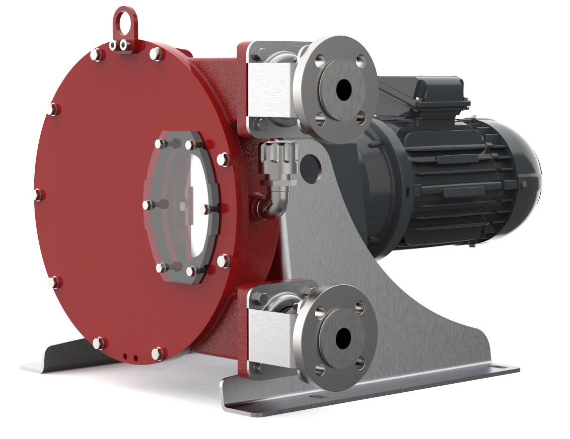 Peristaltic hose pump